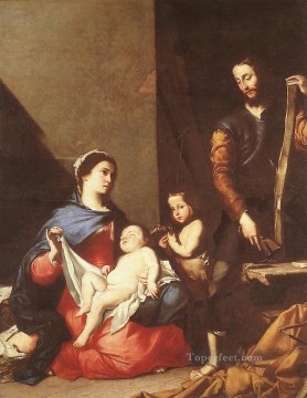 ジュセペ・デ・リベラ Painting - 聖家族テネブリズム ジュセペ・デ・リベラ
